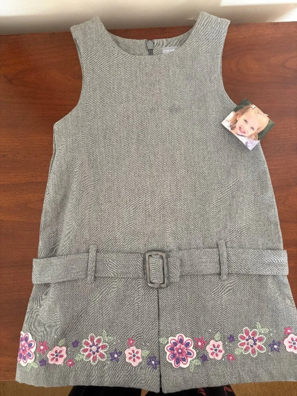 Carters Jumper Dress Size 4T NWT